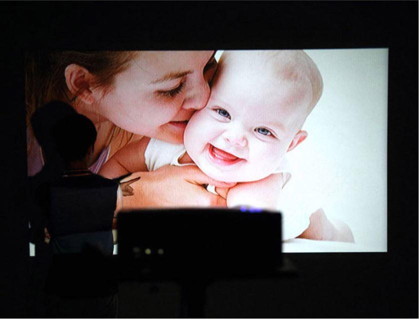 Máy chiếu mini gia đình - LED HDMI TIVI (1280x800 dpi)