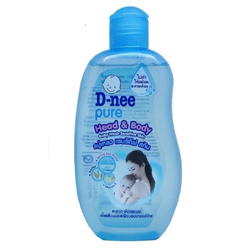 Sữa tắm gội toàn thân Dnee Baby Thái Lan cho bé sơ sinh đến 3 tuổi - 200ml