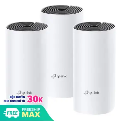[HCM]Hệ Thống Wi-Fi Mesh Cho Toàn Ngôi Nhà AC1200 Deco M4 (3-pack)