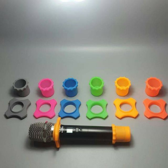 COMBO bộ 2 chống lăn micro, 2 bịt đuôi micro