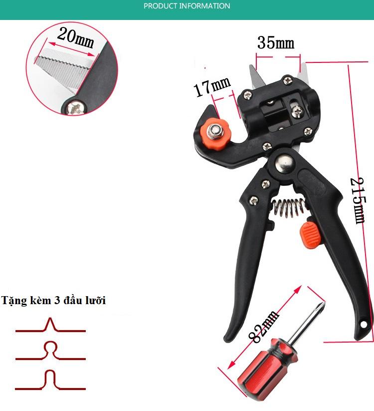 Bộ kéo ghép cành cây chuyên dụng