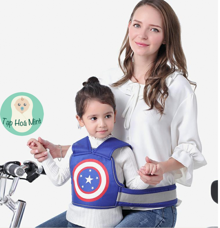 [HCM]Đai đi xe máy LIMENGSHI an toàn cho bé