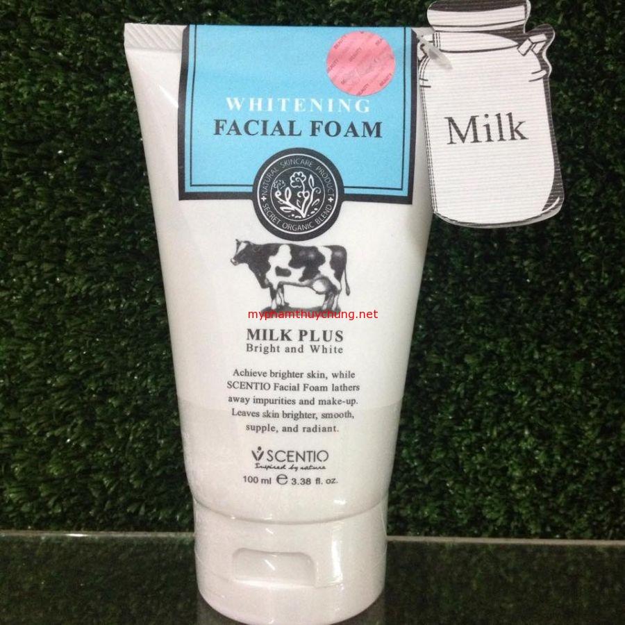 Sữa rửa mặt trắng da sữa bò Milk Plus Thái Lan 100ml