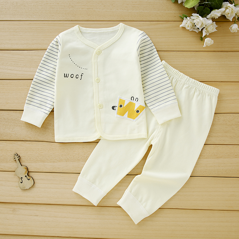 Bộ quần áo dài tay BEIBEI cho bé 100% COTTON hàng quảng châu cao cấp
