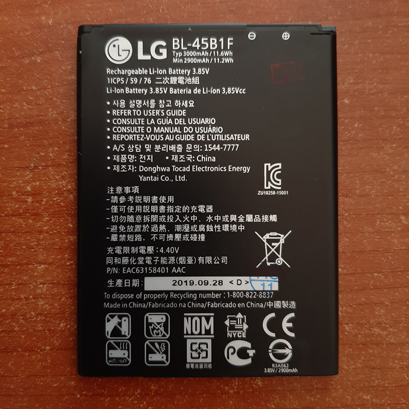 BÁO GIÁ Màn Hình Lg Stylus 2 | Shopee Lazada Sendo Tiki mới nhất 42 Pin LG V10 F600, Stylus 2 K520DY (BL-45B1F) dung lượng 3000mAh