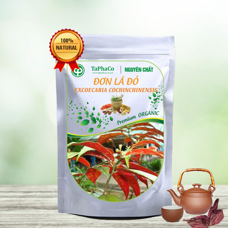 Đơn lá đỏ sấy khô 500g - tấn phát