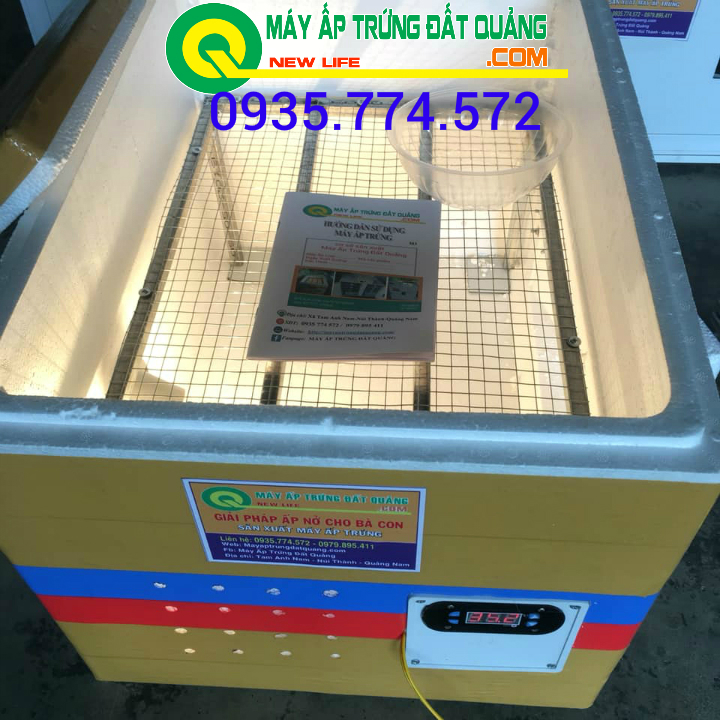 MÁY ẤP TRỨNG 100 TRỨNG ĐẢO TAY