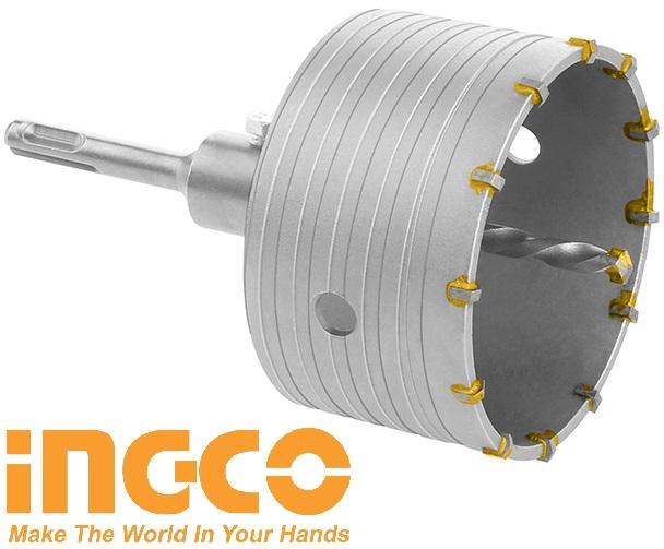 Mũi khoan lỗ khoét lỗ tường bê tông 100mm INGCO HCB1001