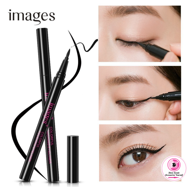 TAKOYA - Lameila Bút dạ kẻ mắt siêu mảnh IMAGES kẻ viền mắt bút lông kẻ mắt kẻ mắt nước nội địa Trung
