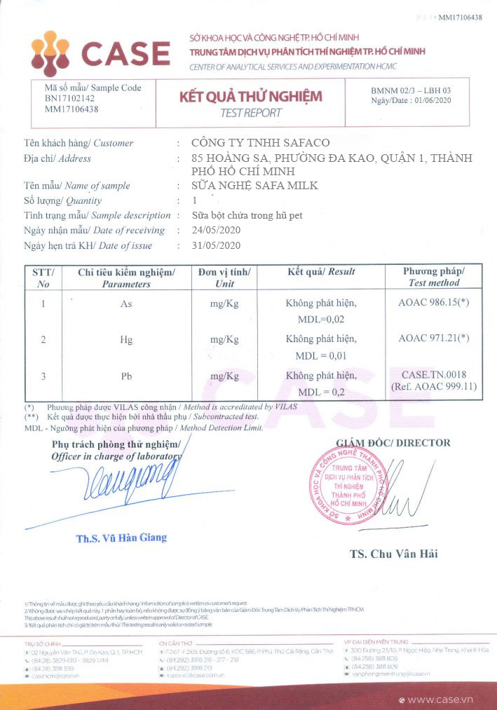 [HCM]Sữa nghệ Safa milk 100 gram Chính Hãng