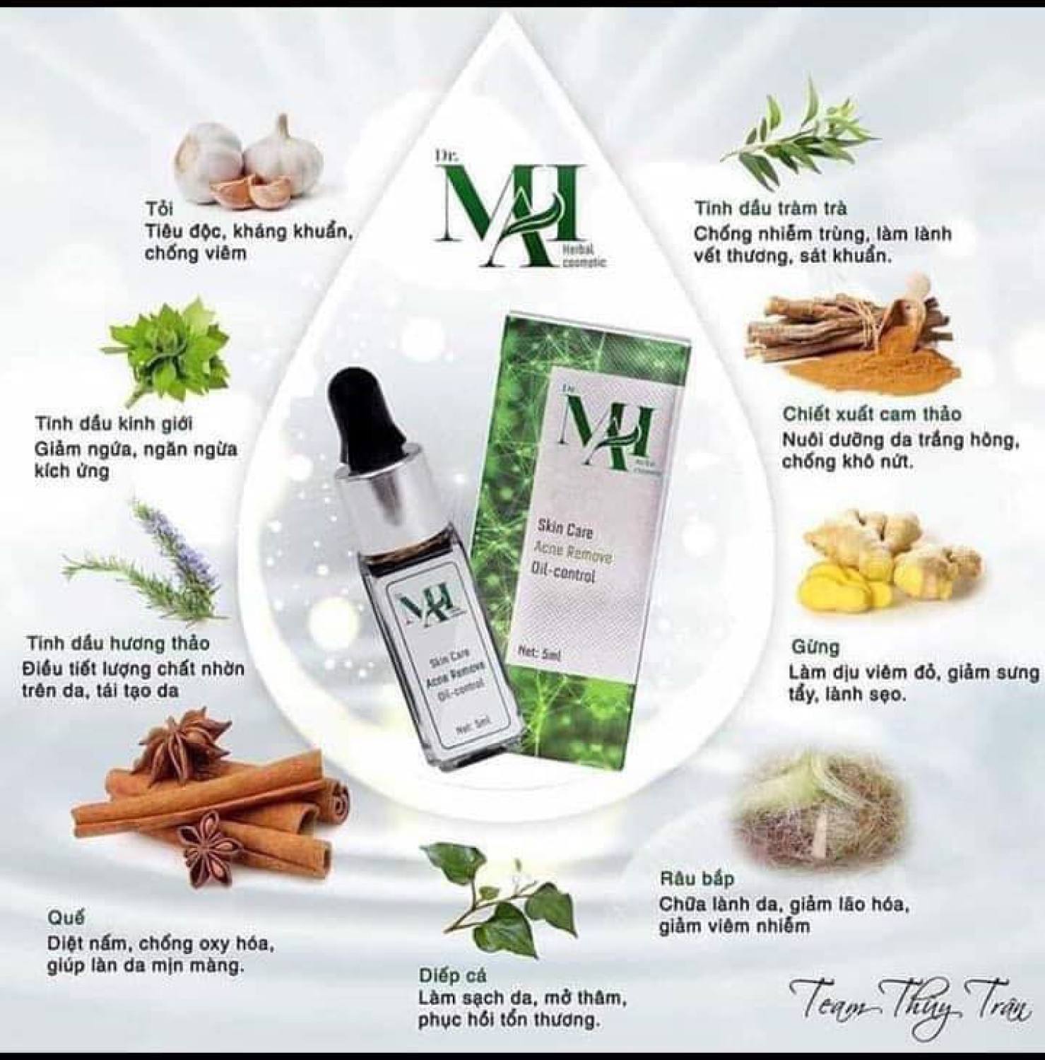 [HCM]Serum Giảm Mụn DR. MAI MIX 5ml