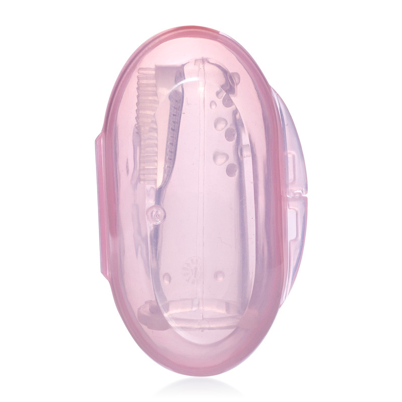 Rơ lưỡi xỏ ngón Upass silicone siêu mềm kèm hộp đựng up4002n, giúp mẹ hoàn toàn yên tâm khi sử dụng bàn chải và rơ lưỡi này để vệ sinh răng miệng cho trẻ mỗi ngày