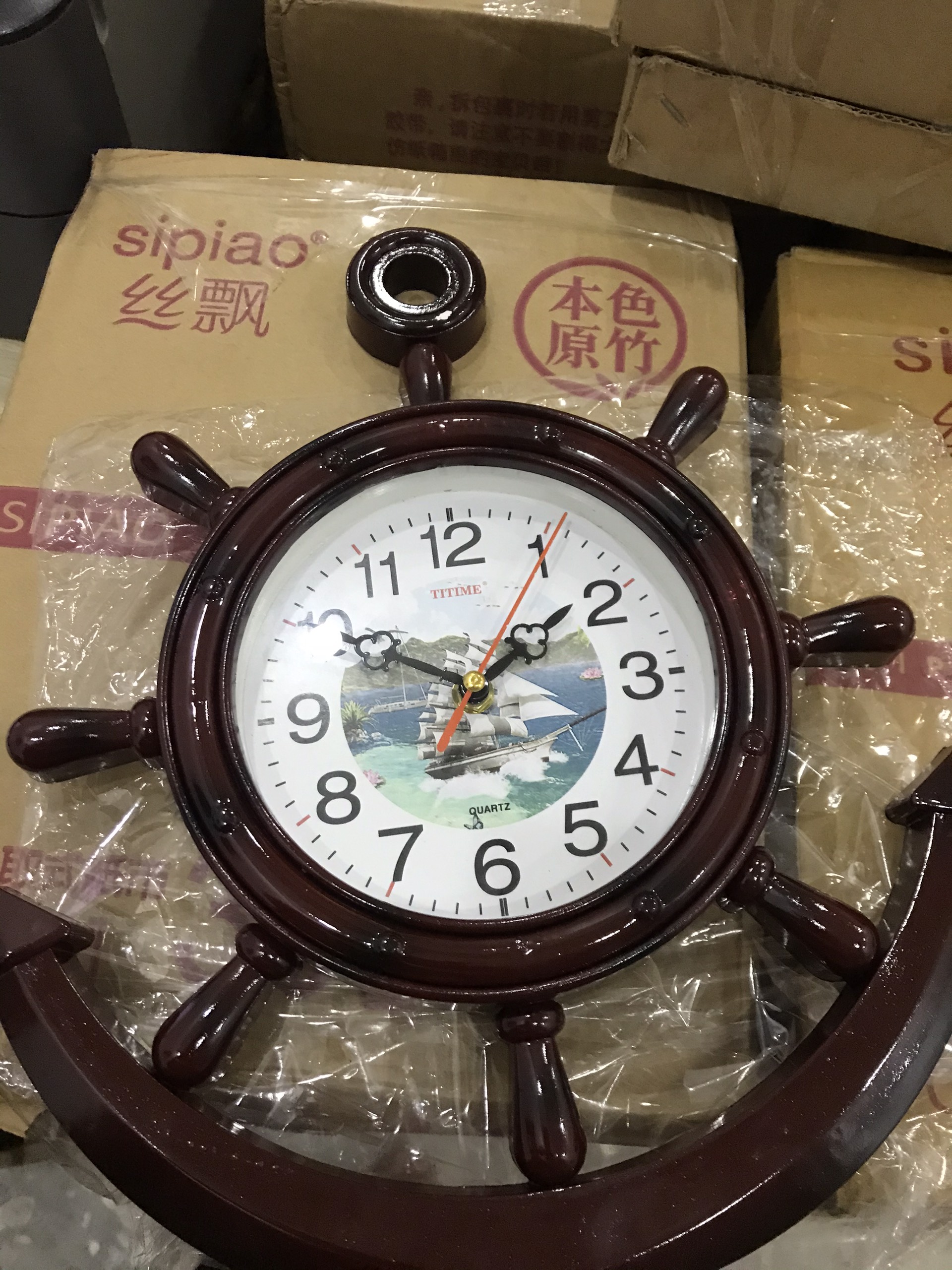 [HÀNG BÁN CHẠY] ĐỒNG HỒ TREO TƯỜNG HÌNH MỎ NEO