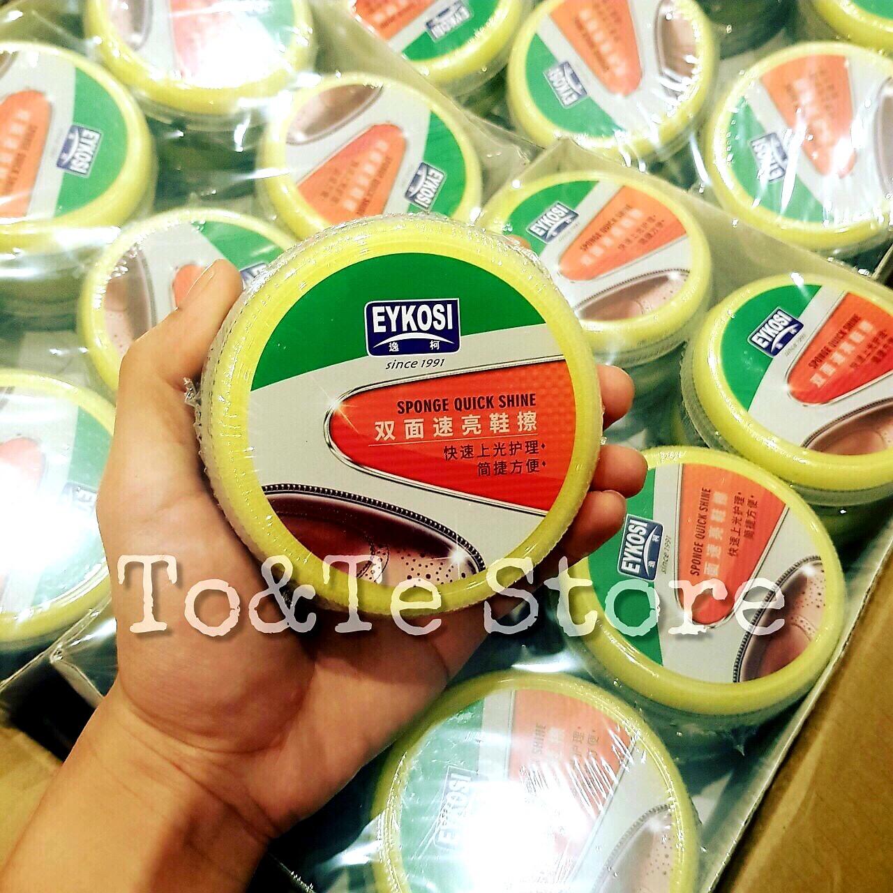 Xi mút bóng tẩm sáp Lanolin, chống nước giày da cao cấp