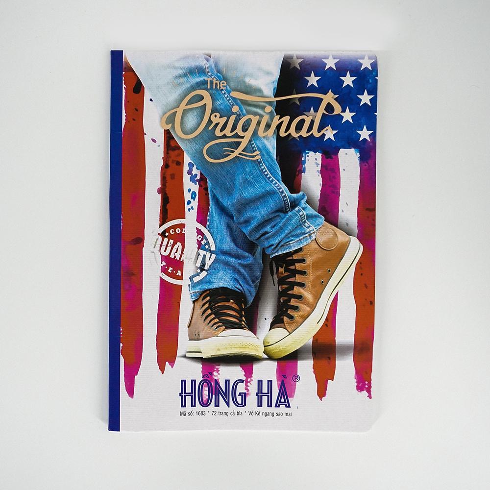 Vở kẻ ngang 72 trang Sneaker 1683 (lốc 10 quyển)