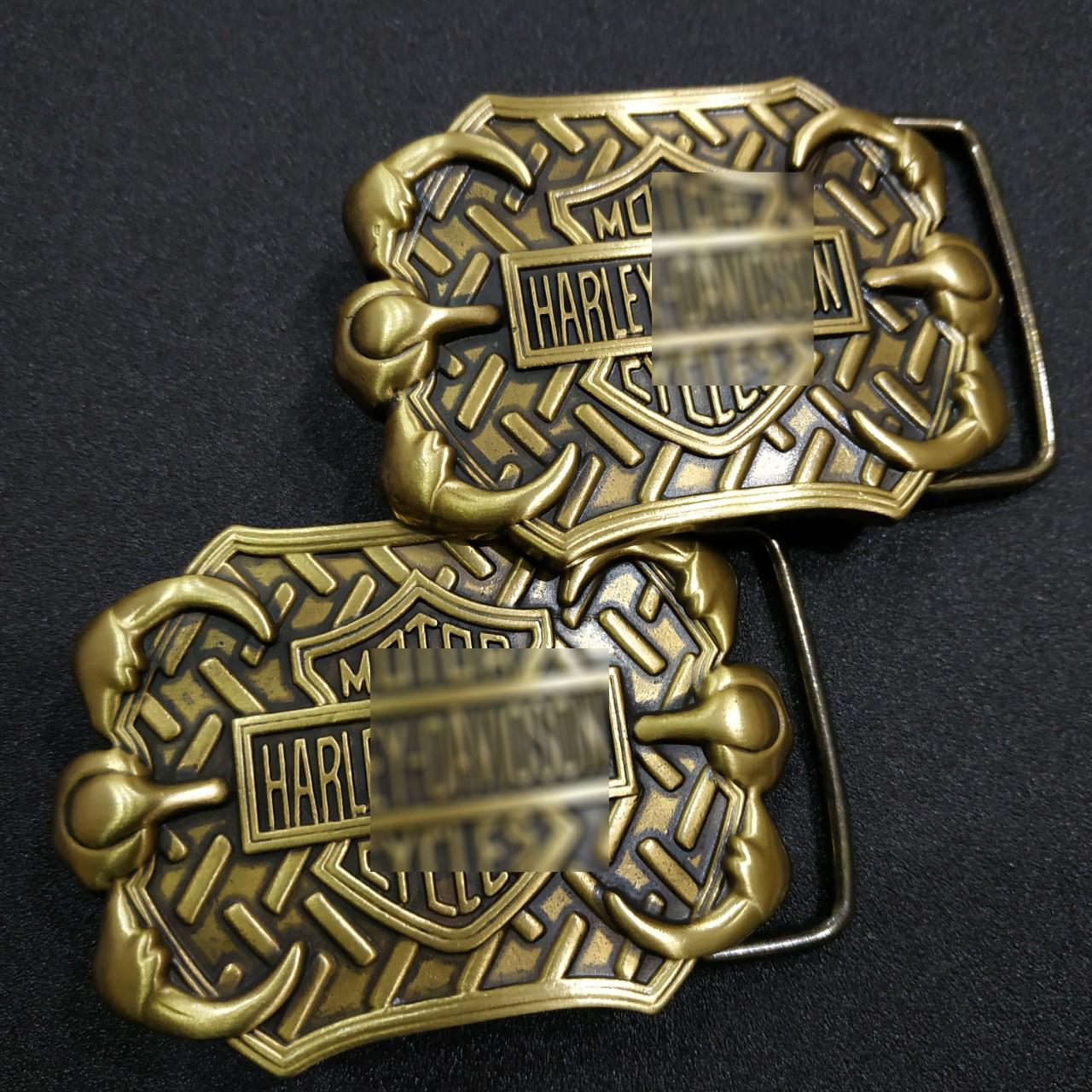 Mặt khóa thắt lưng Đồng Đúc Harley có 6 móng vuốt-MKCOPPER11