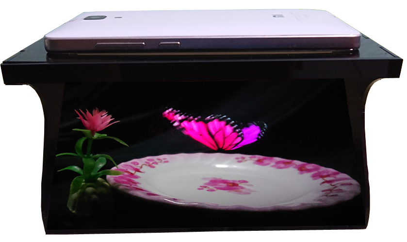 [HCM]Máy Chiếu 3D Hologram 180 độ dành cho điện thoại Sam Sung