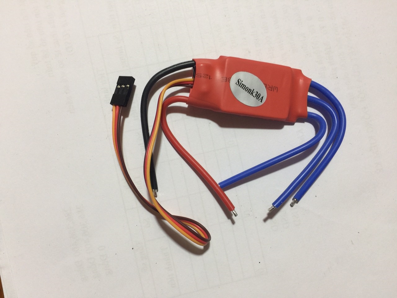 Bộ điều tốc không chổi than (esc không chổi than) 30A