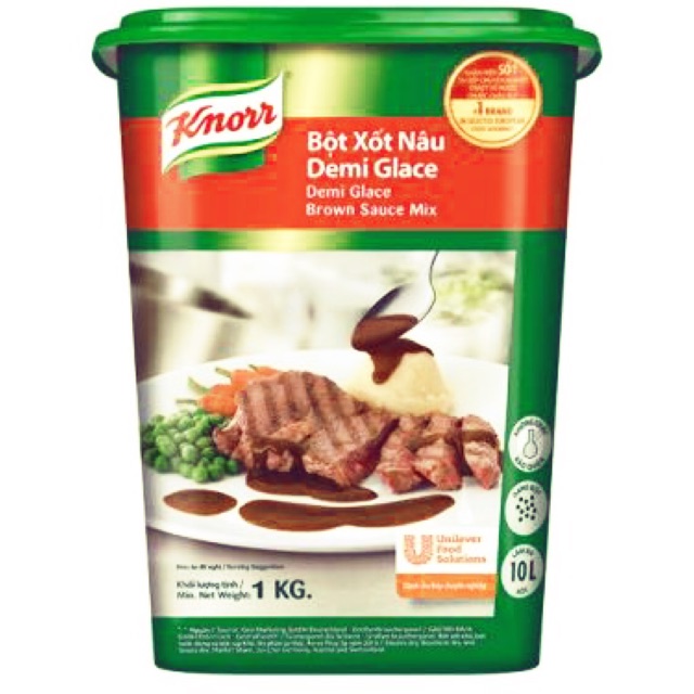 Bột xốt nâu Demi Glace 1kg