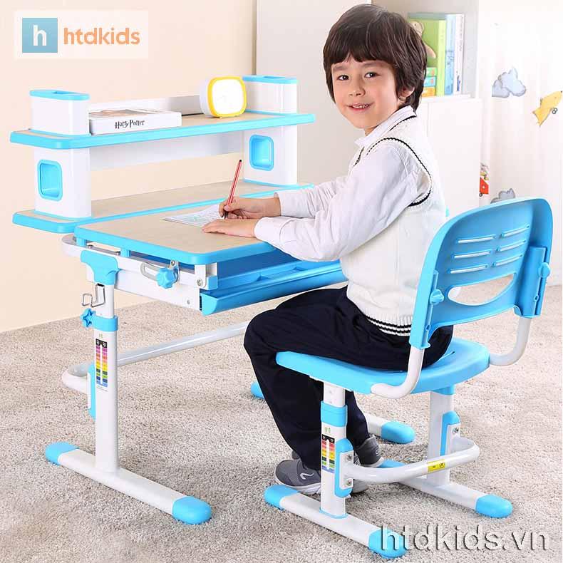 Bộ bàn ghế học sinh chống gù chống cận HTDkids C401