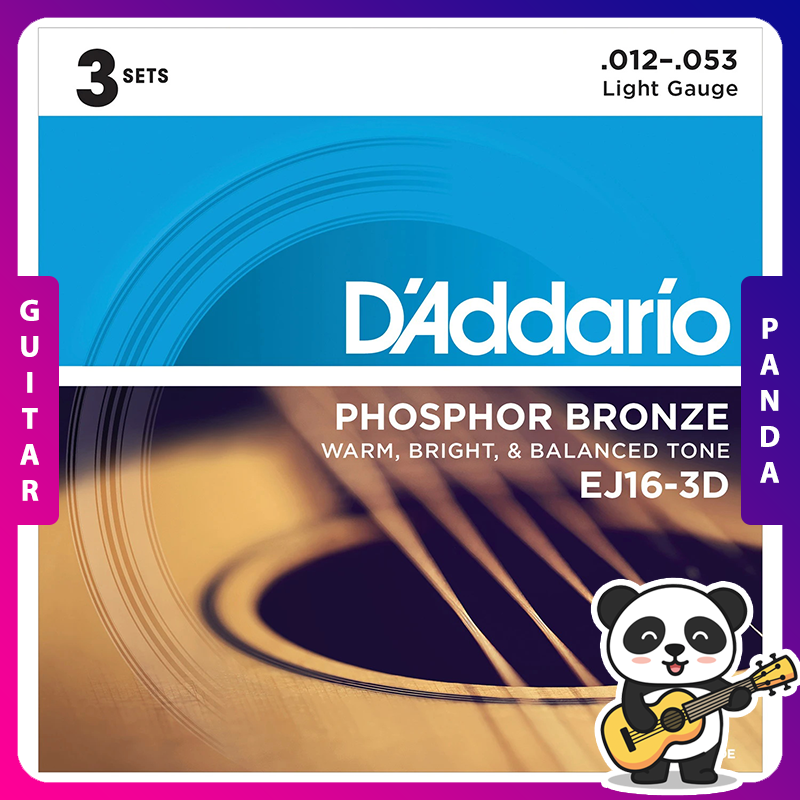 [HCM]Dây Đàn Guitar Acoustic DAddario EJ16 [Size 12]