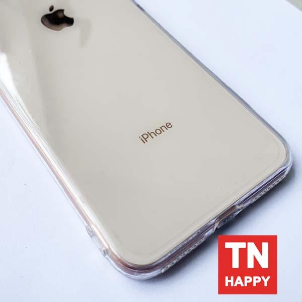 Ốp lưng IPhone 7 Plus / IPhone 8 Plus  bảo vệ camera -  chất lượng cao - Ốp lưng Auto Focus (Màu bạc) - TN Happy phân phối