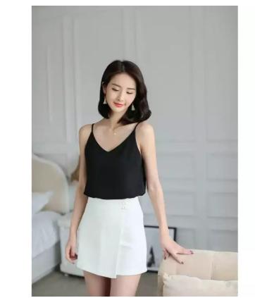 [HCM]Áo hai dây voan lụa