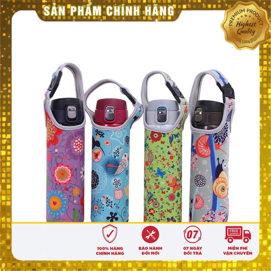 Túi đựng bình nước 450ml, Túi đựng bình nước, bình giữ nhiệt 450ml , Chất liệu siêu bền chống nước
