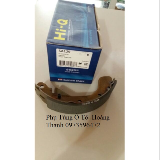 Má phanh sau Gentra. Hàn Quốc