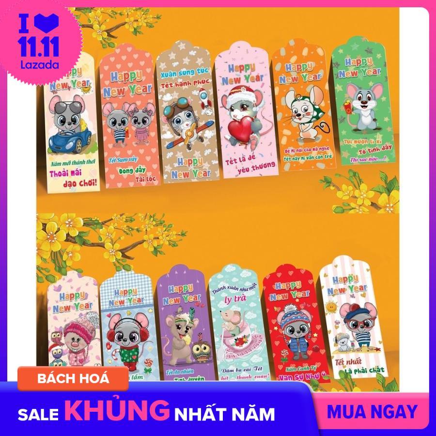 [HCM]10 BAO LÌ XÌ TẾT 2021 - Bì lì xì