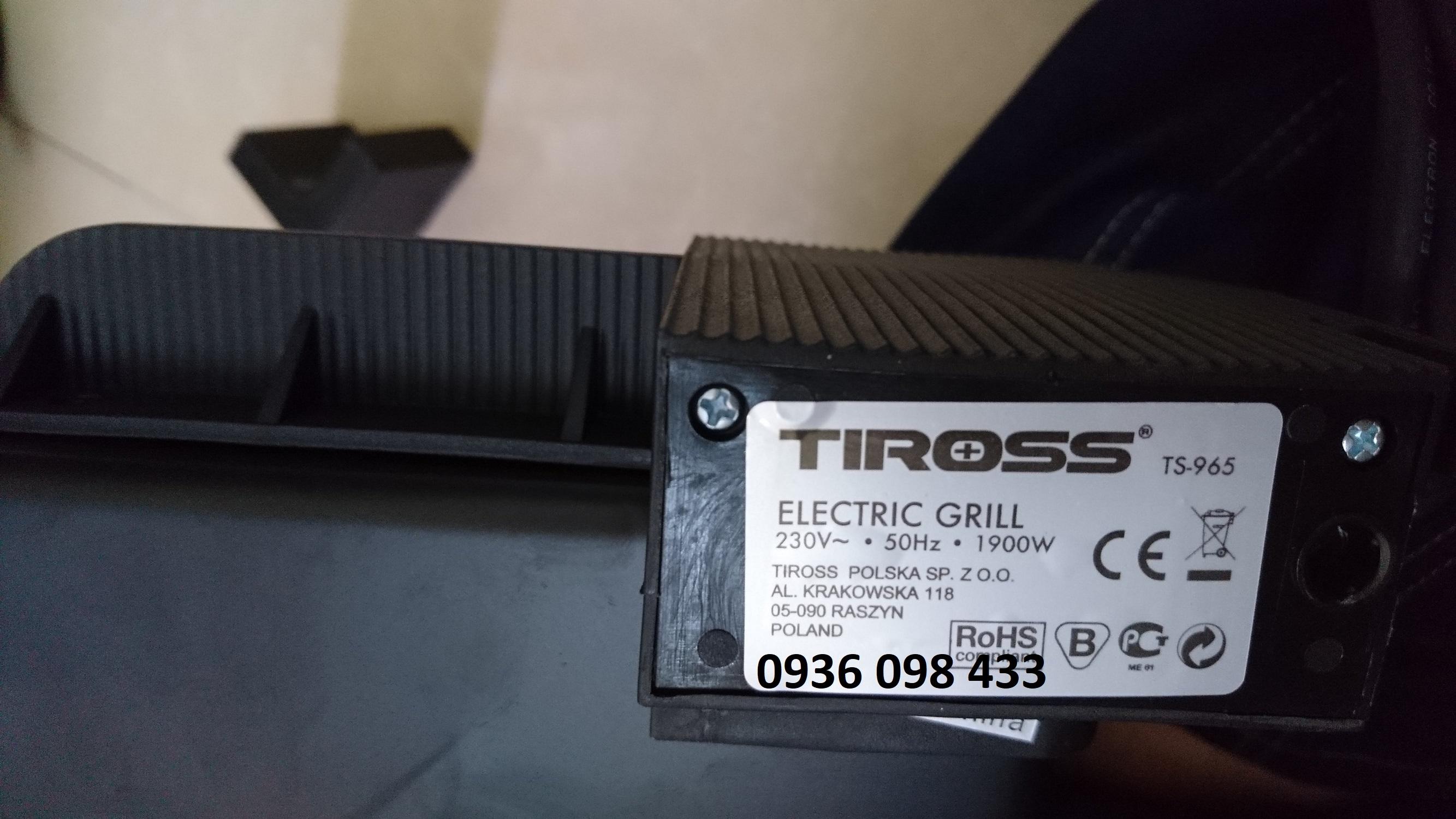 Máy kẹp nướng bánh mì Tiross TS-965