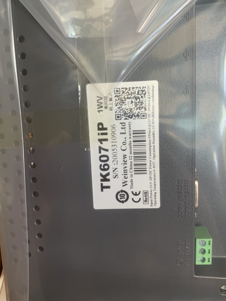 [HCM]Màn hình TK6071IP Weinview
