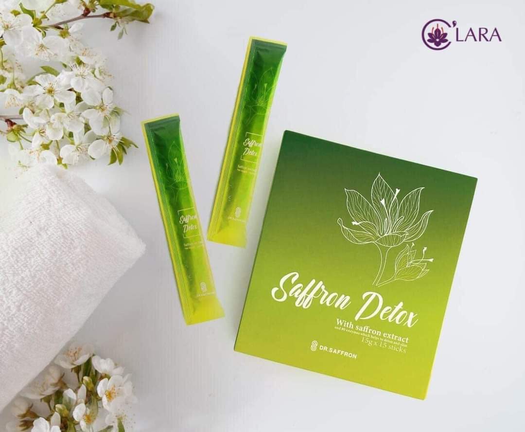 Saffron Detox dạng thạch 15 gói/ hộp