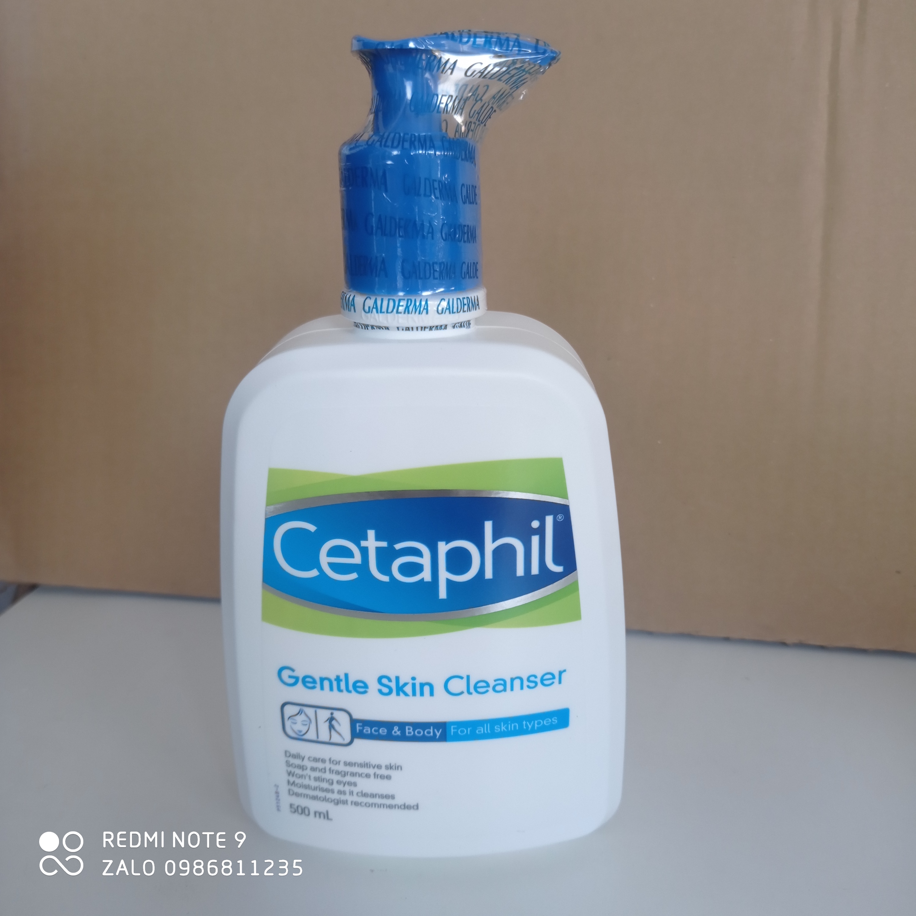 [HCM]HSD 4/22  Sữa rửa mặt Cetaphil 500ml CANADA - [HÀNG CTY có tem phụ TV]