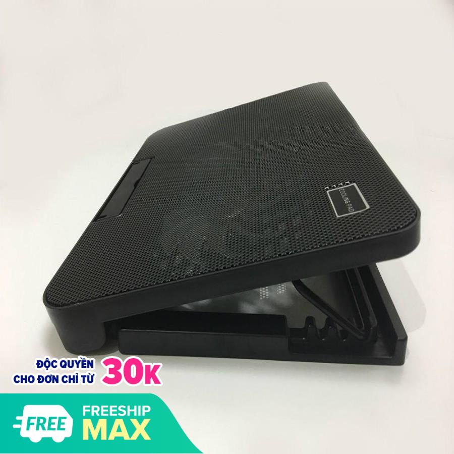Đế tản nhiệt Laptop N99, 2 quạt lớn nâng lên hạ xuống linh động