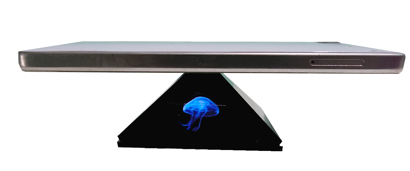 [HCM]Lăng kính Hologram 3D Pyramid dành cho Iphone