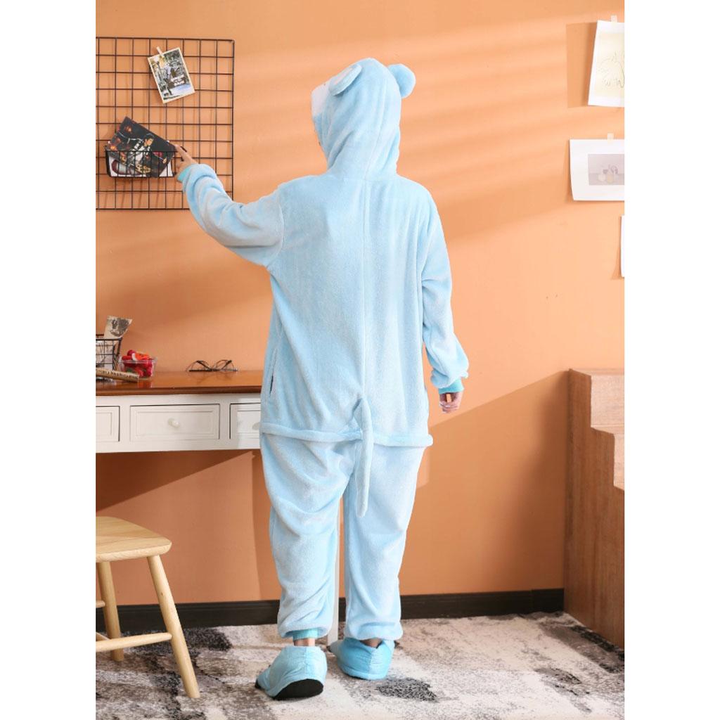 Bộ Đồ Thú Pijama Chuột Xanh