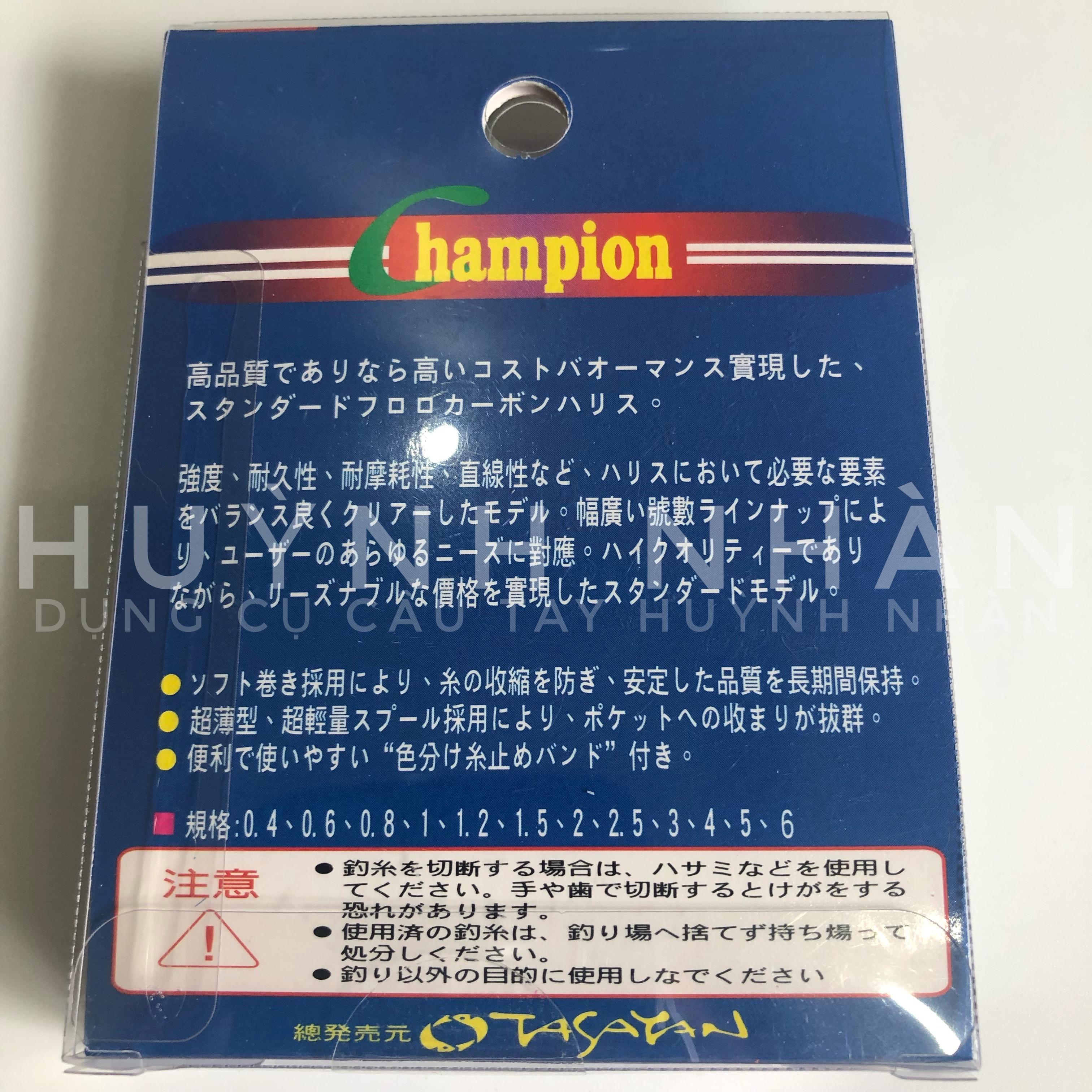 Dây cước buộc thẻo Tasayan 30m Fluorocarbon 100%