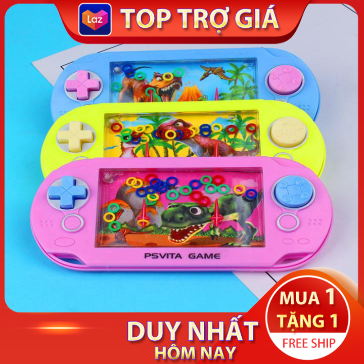 [ MUA 1 TẶNG 1 - FREE SHIP] Đồ chơi game bắn vòng nước, máy bắn vòng siêu cute, Đồ chơi giúp bé phát triển trí tuệ và thông minh