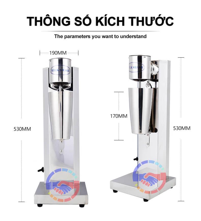 [HCM] Máy đánh bọt MilkShake (Tặng đầu đánh kem)
