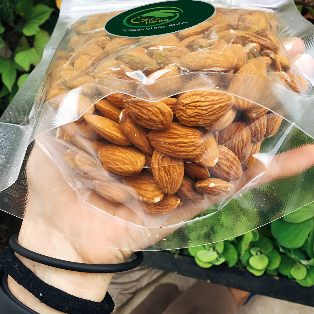 Hạnh Nhân Rang Mộc Nhập Khẩu Mỹ 500gr
