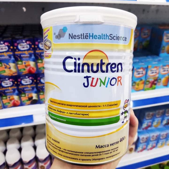 Sữa béo Clinutren Junior Nga 400gr