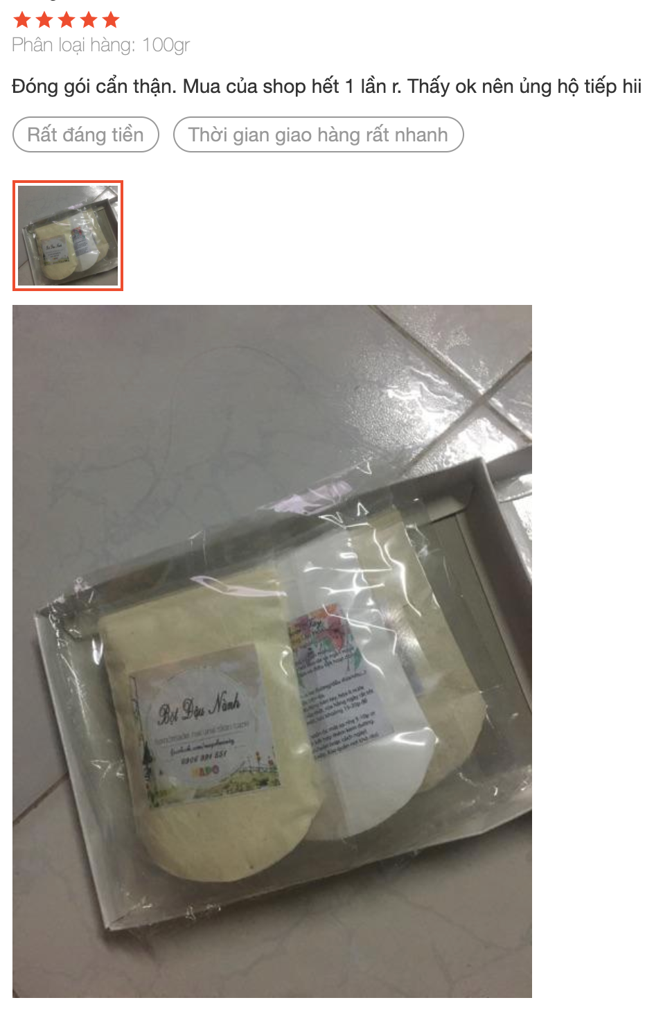 [HCM]Bột Đậu Nành Handmade - Đắp mặt & ủ body