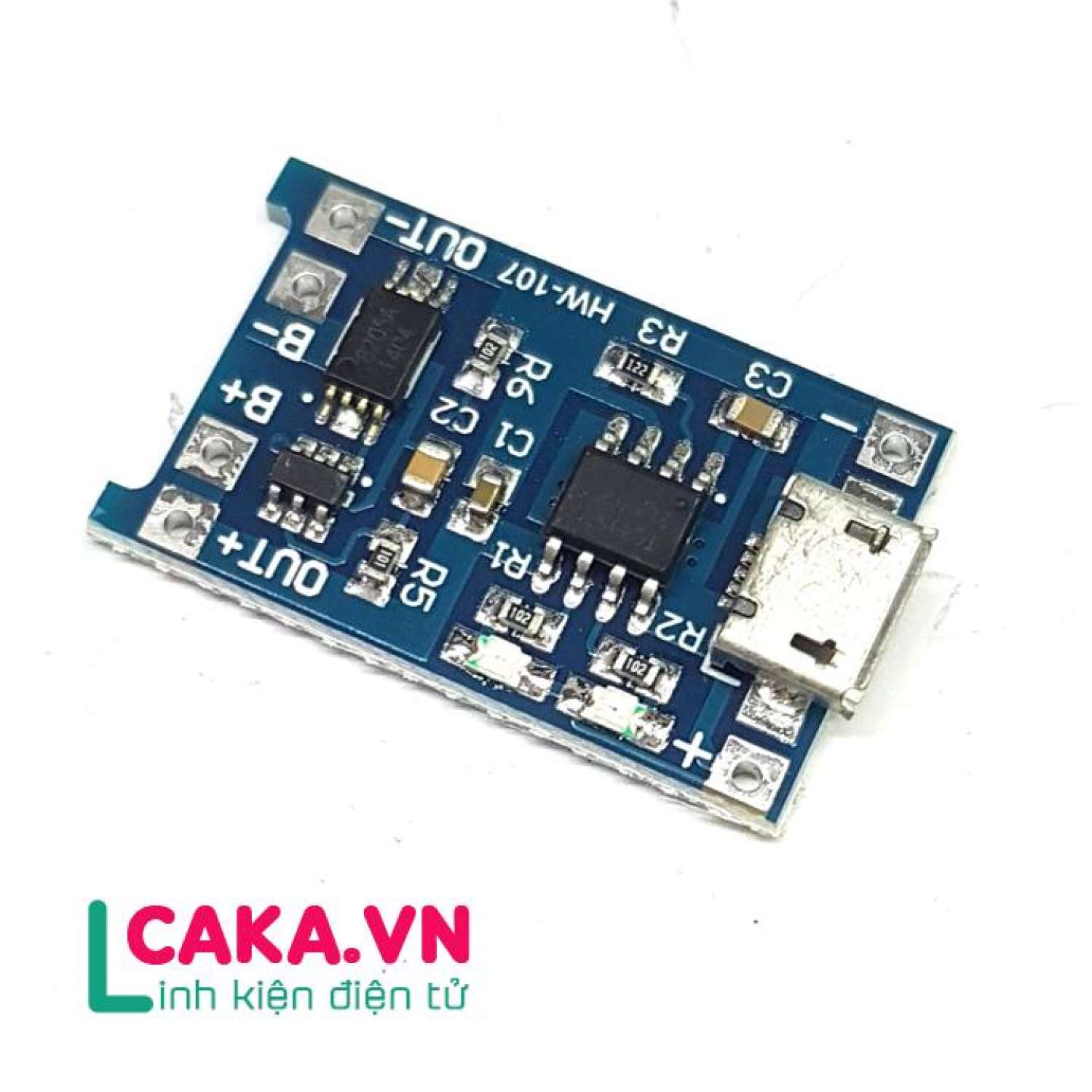 Mạch sạc pin lithium TP4056 Micro có ic bảo vệ