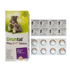 [HCM]1 viên xổ giun cho chó Drontal Plus Bayer
