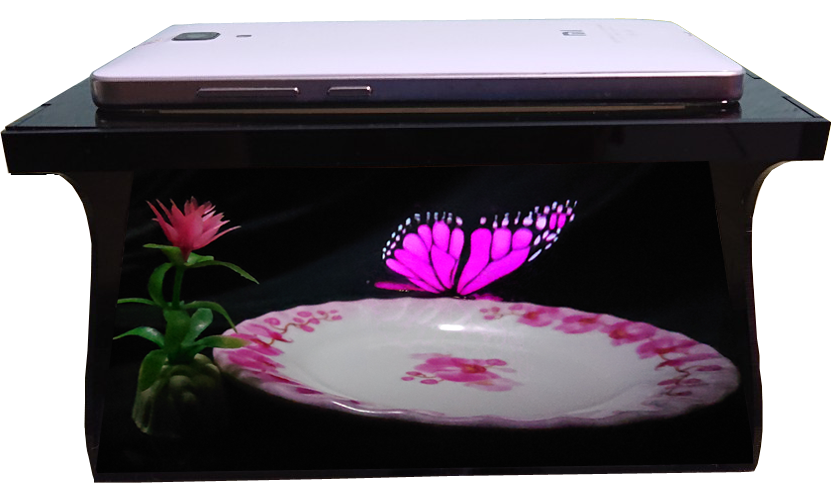 [HCM]Máy Chiếu 3D Hologram 180 độ dành cho Iphone