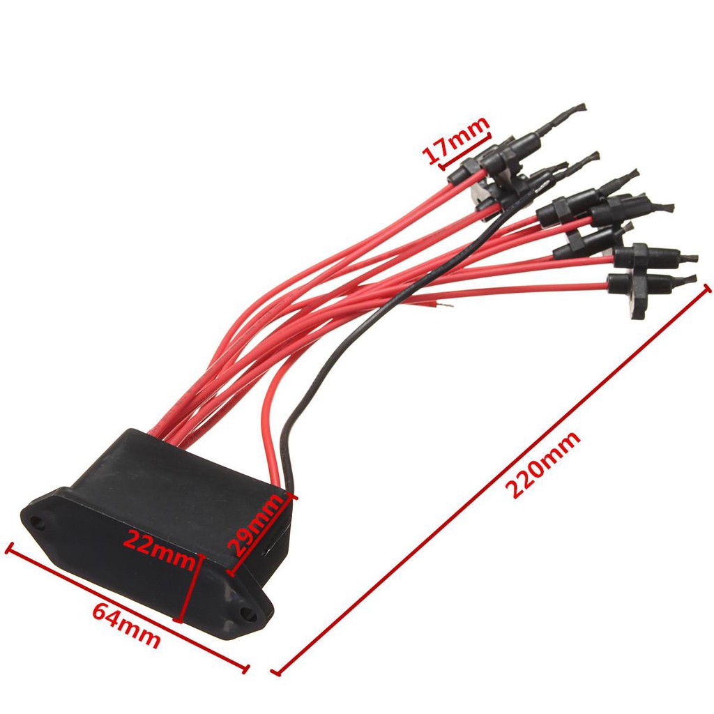 Combo 2 bộ đầu phát ion negative 10 râu - 2 râu 220v