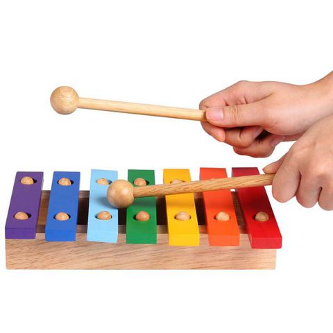 [HCM]Đồ chơi gỗ Winwintoys - Đàn mộc cầm 7 thanh