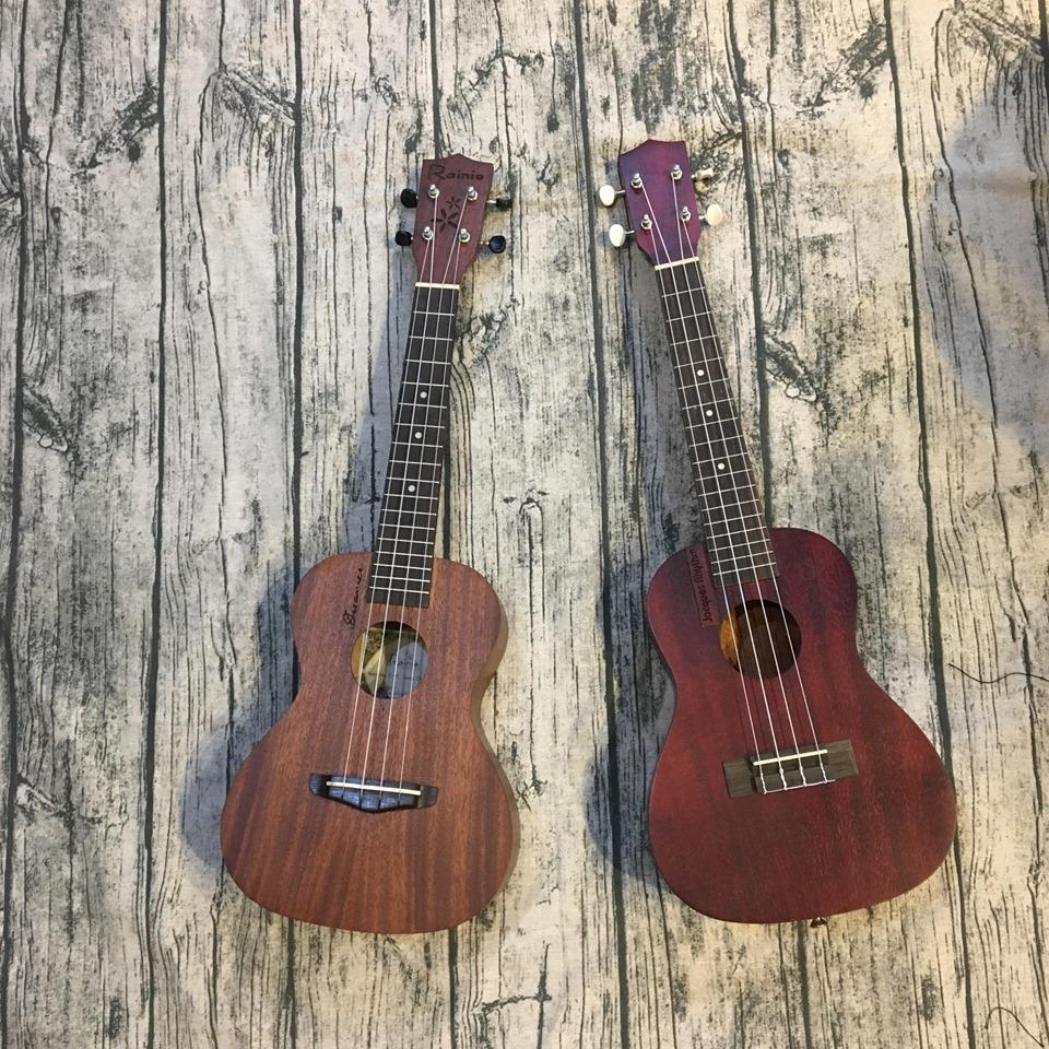 [HCM]Đàn Ukulele gỗ mahogany Size concert ( Tặng kèm 2 phím gẩy phiếu bảo hành 12 tháng)