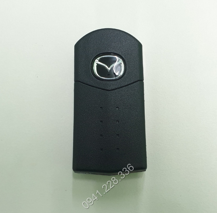 Vỏ chìa khóa (remote) gập cho xe Mazda 3, Mazda 6 (2 nút)